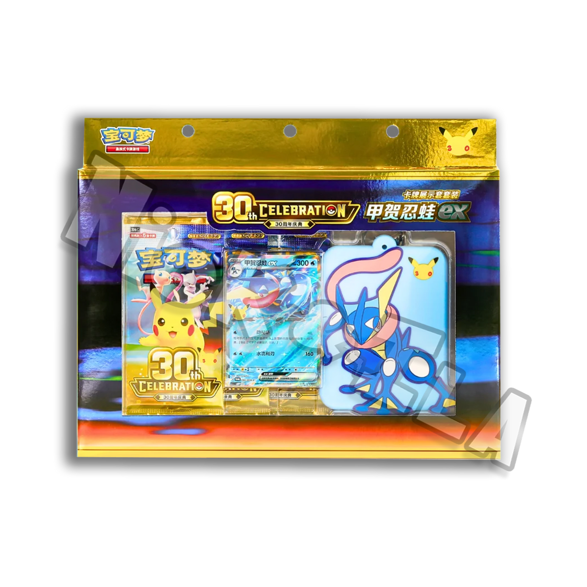 Pokemon: Collezione GRENINJA EX - 30TH Anniversary (CHN🇨🇳)