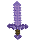 Minecraft Replica Enchanted Sword 51cm