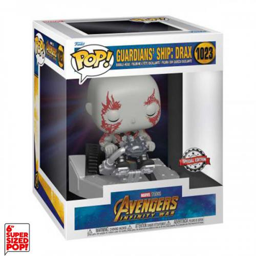 Funko POP! Avengers IW: Guardians Ship Drax (1023) EXM DLX