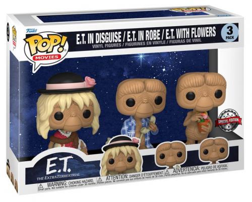 Funko POP! Movies E.T.: Disguise/Robe/Flowers 3pk EXM