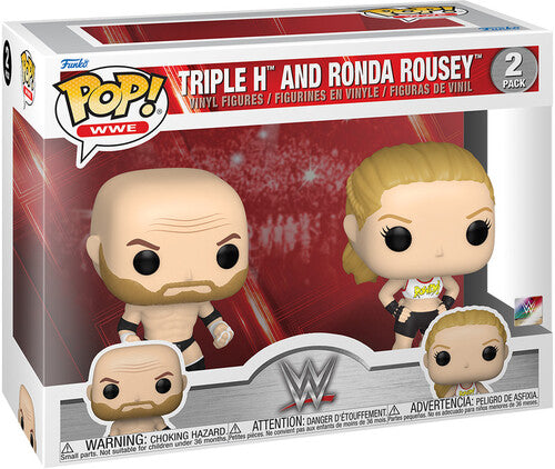 FUNKO POP! WWE Pack 2pz Rousey/Triple H