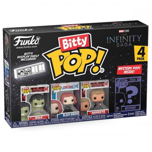 Funko Bitty POP! 4 Pack The Infinity Saga: Hulk