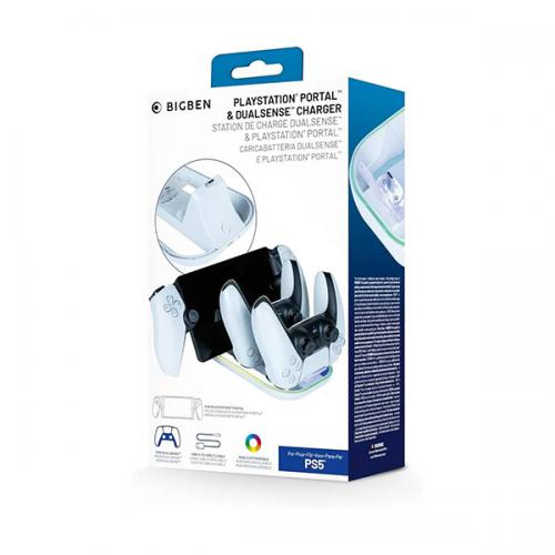 Ricarica 2 Controller Dualsense PS5/PS Portal