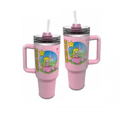 Super Mario: Peach 40oz Quart Cup