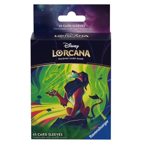 Lorcana 65 Buste Protettive Set 6 Scar
