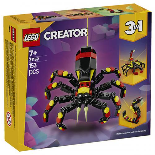 31159 LEGO Creator Animali Selvatici Ragno Trasformista