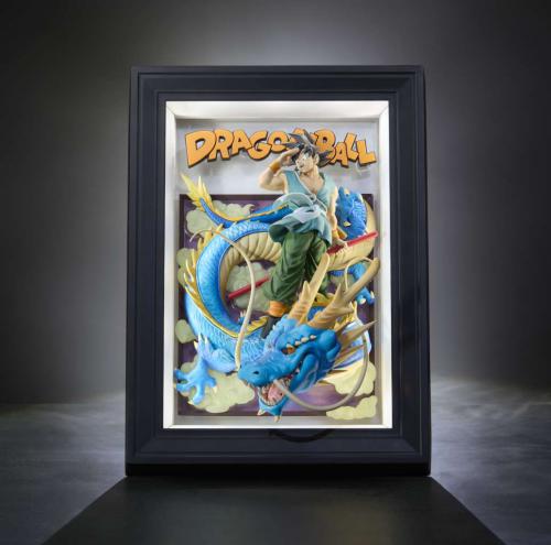 ST Dragon Ball Tamashii Art (Quadro): Son Goku / Dragon 28cm