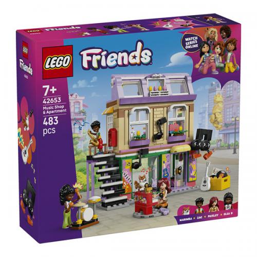 42653 LEGO Friends Negozio di Musica e Appartamento