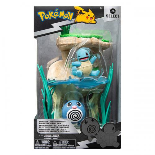 AF Pokemon Shoreside Lake Set: Poliwag & Squirtle 5cm