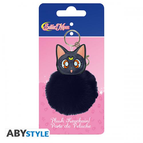 Sailor Moon Portachiavi Plush: Luna 10cm