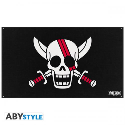 One Piece Flag: Red hair Pirates 70x120