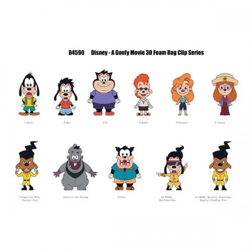 Goofy Movie (24pz) Bag Clip Blind Box Display 7cm