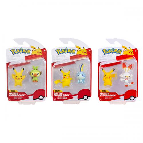 Pokemon (6pz) Battle Figures Pack Special Edition S4