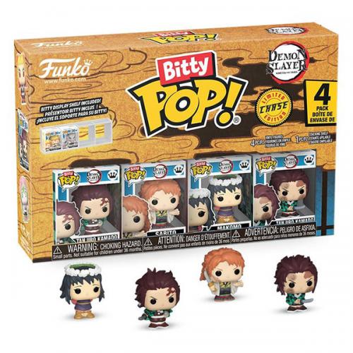Funko Bitty POP! Demon Slayer: Tanjiro 4PK