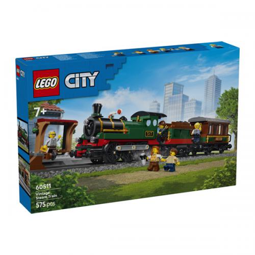 60511 LEGO City Treno a Vapore Vintage