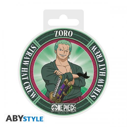 One Piece Sottobicchiere: Roronoa Zoro 10cm