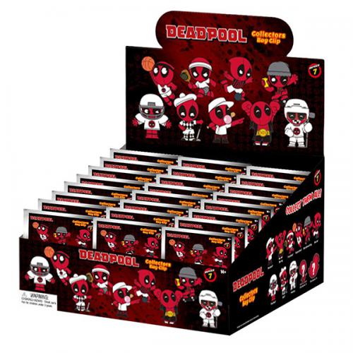 Deadpool S7 (24pz) Bag Clip Blind Box Display