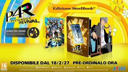 Persona 4 Revival Steelbook Edition (D1 NG)
