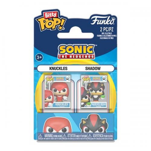 Funko Bitty POP! Sonic the Hedgehog: Knuckles & Shadow 2PK