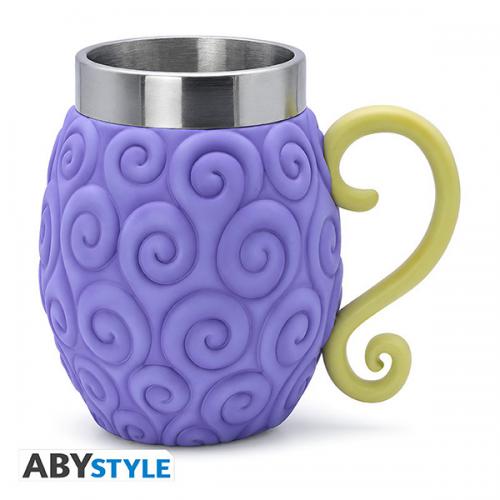 One Piece Tankard Boccale 3D 400ml: Gum-Gum Devil Fruit