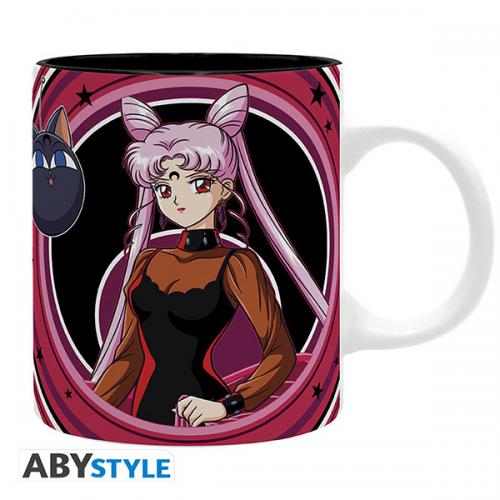 Sailor Moon Tazza 320ml Subli: Sailor Moon vs Black Lady (B)