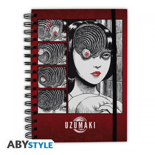 Uzumaki Notebook A5 Spiral: Uzumaki