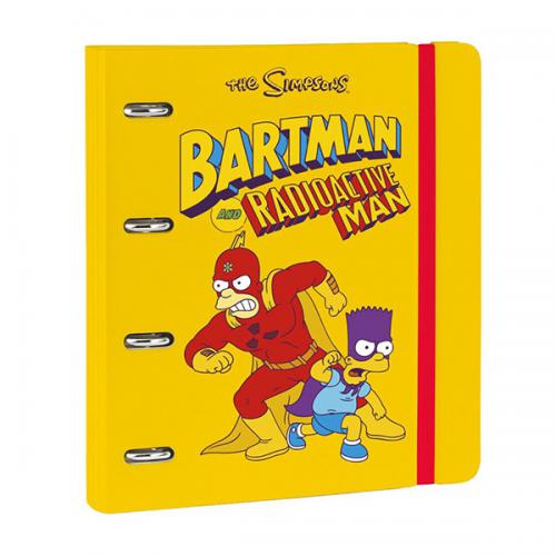 The Simpsons Raccoglitore a 4 Anelli
