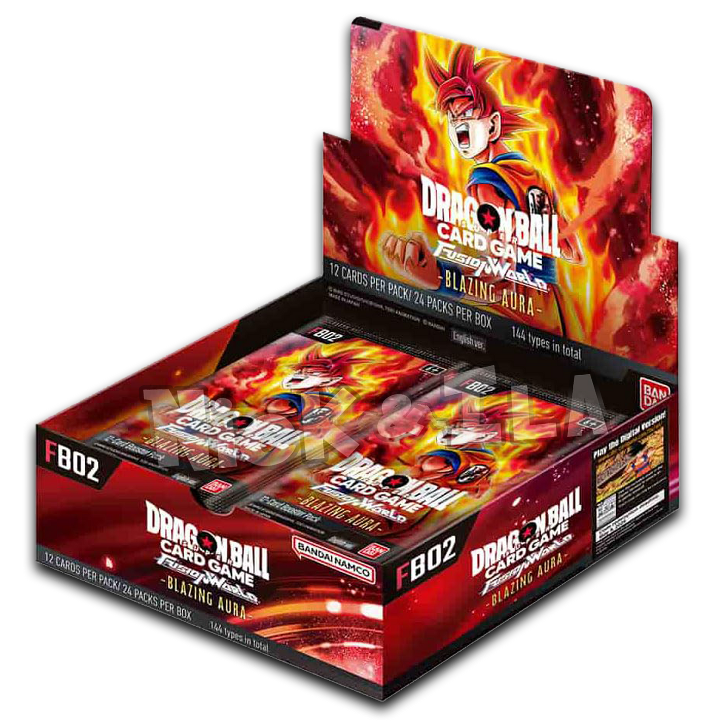 Dragon Ball Super: Card Game Fusion World - Blazing Aura FB-02 (Eng 🇬🇧)