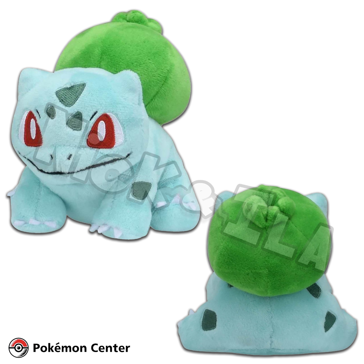 Pokémon Center: BULBASAUR 🍃 - Sitting Cuties peluche