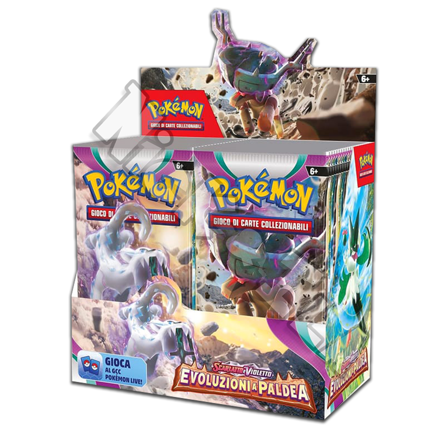 Pokemon: Box 36 Bustine - EVOLUZIONI A PALDEA + teca (ITA🇮🇹)