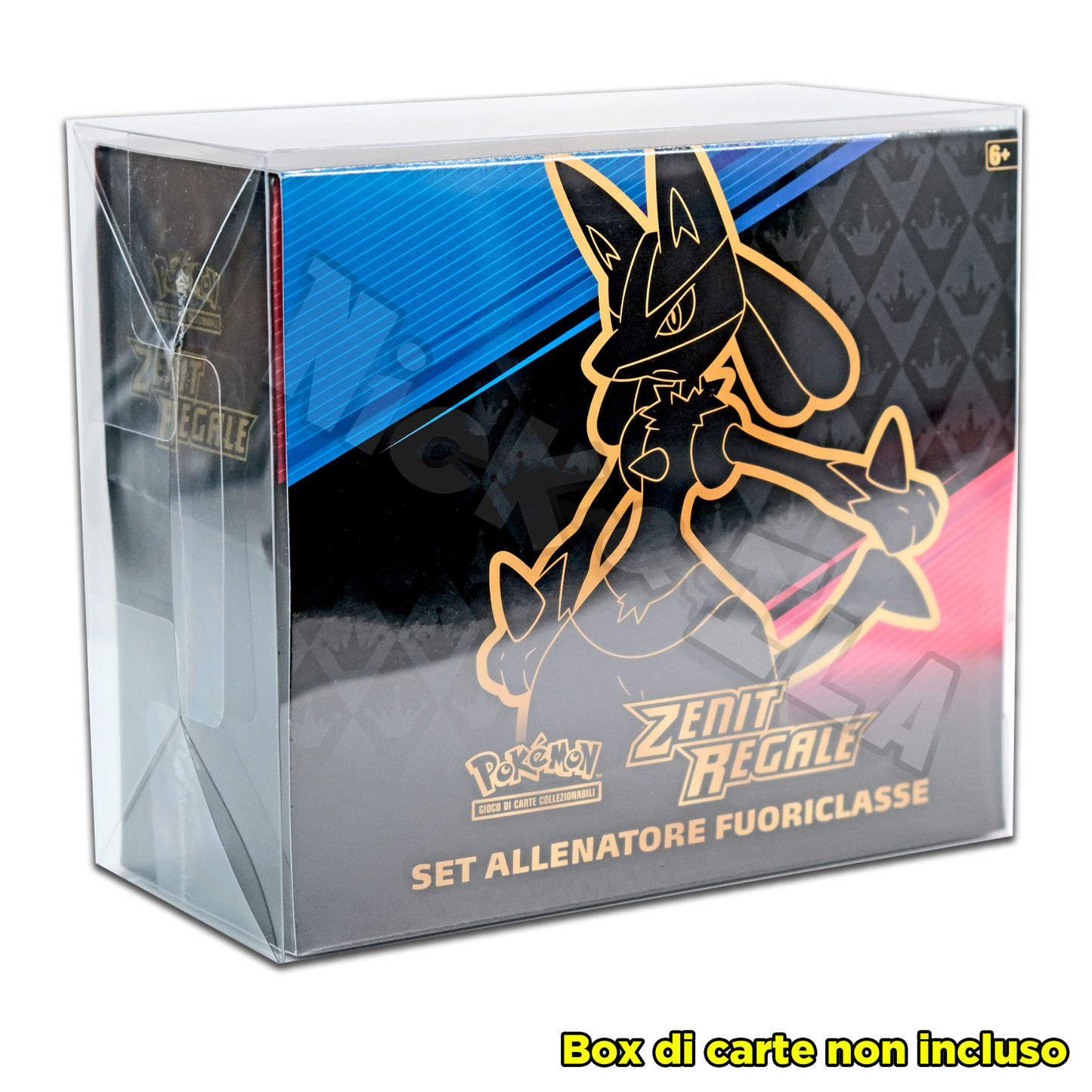 Case protettivo trasparente in PVC per ETB - Set allenatore fuoriclasse