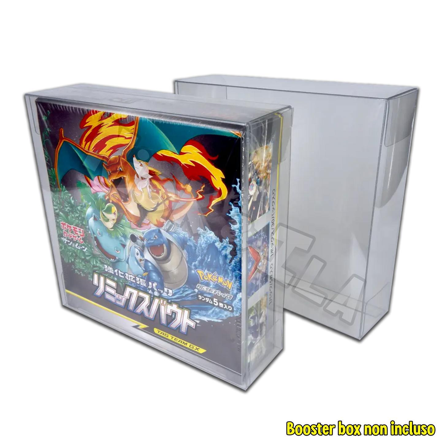 Case protettivo trasparente in PVC per BOOSTERBOX GIAPPONESE POKEMON 30 bustine