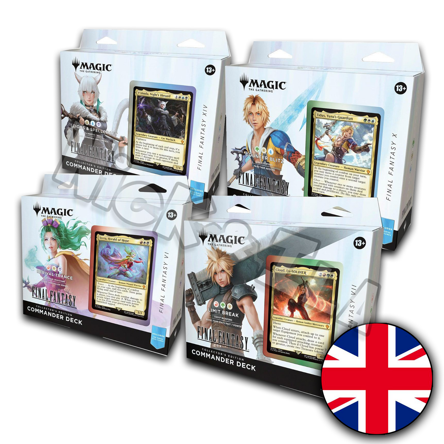 Magic The Gathering: FINAL FANTASY - Commander Deck Collector's edition (ENG 🇬🇧)