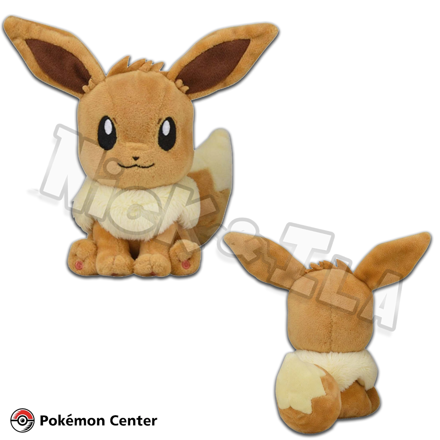 Pokémon Center: EEVEE 🦊 - Sitting Cuties peluche