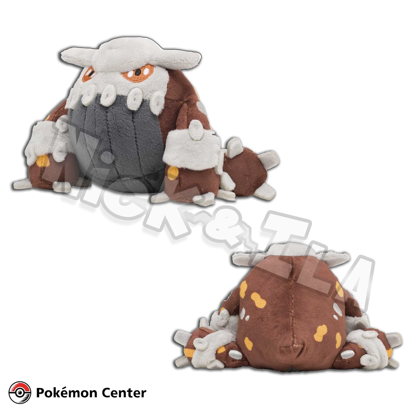 Pokémon Center: HEATRAN🔥 - Sitting Cuties peluche