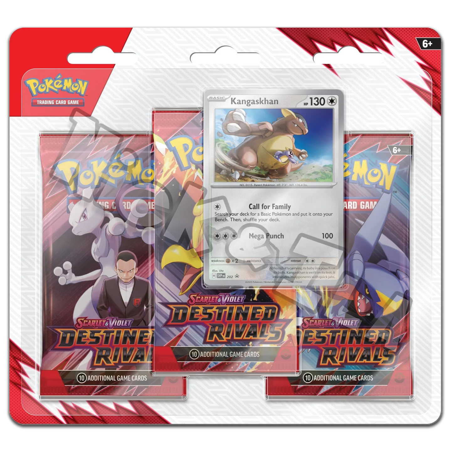 Pokemon: Blister 3 buste - Rivali Predestinati - Kangaskan (ITA🇮🇹)