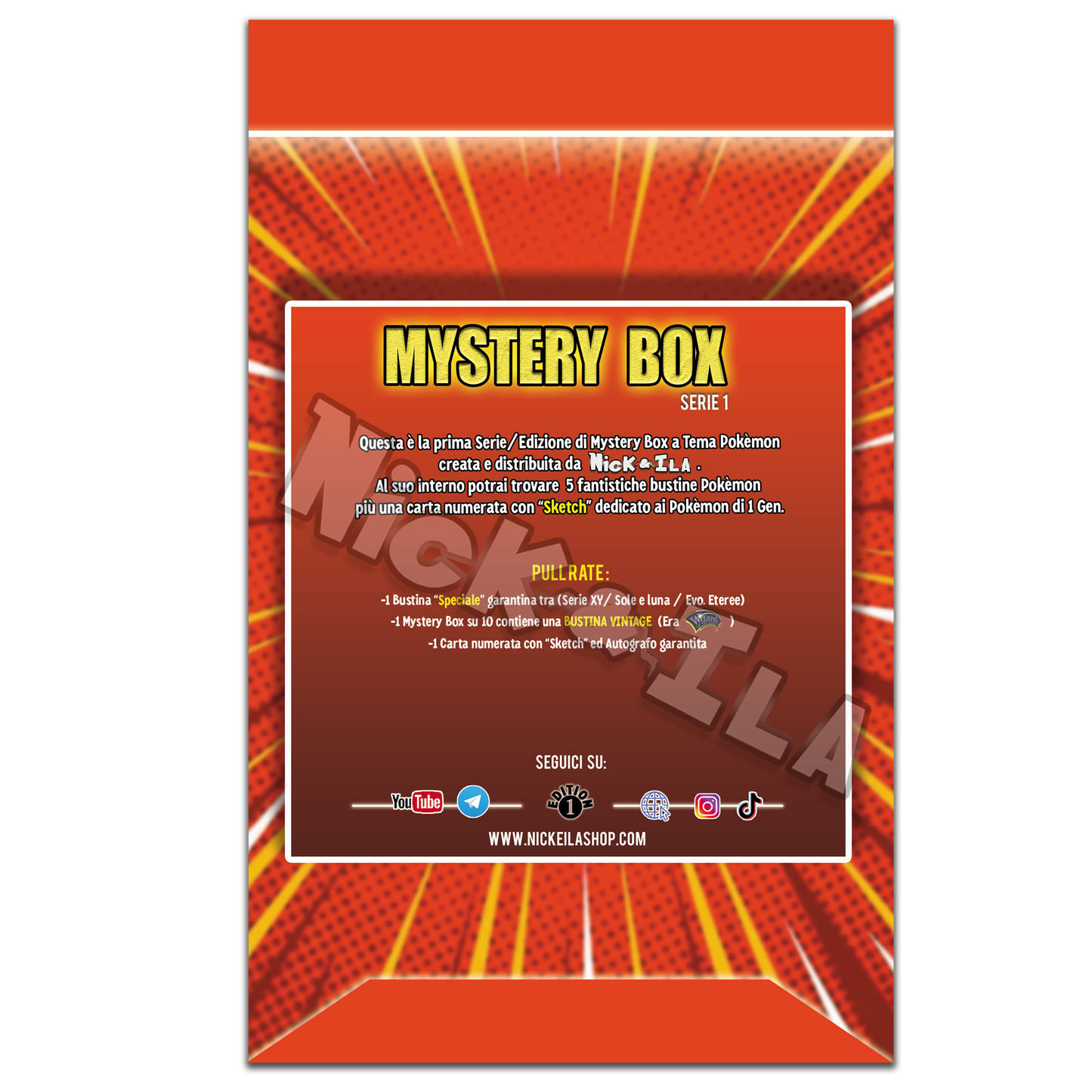 💥 MYSTERY BOX Pokèmon (Serie 1) Nick & Ila 💥