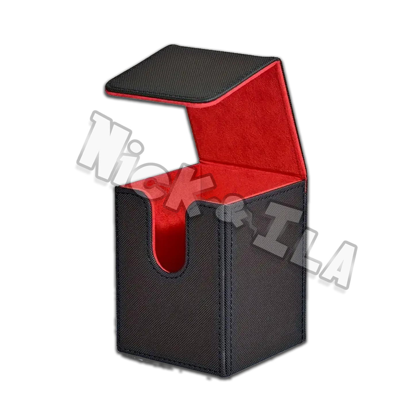 Portamazzo: Storage box per carte - Nero e Rosso