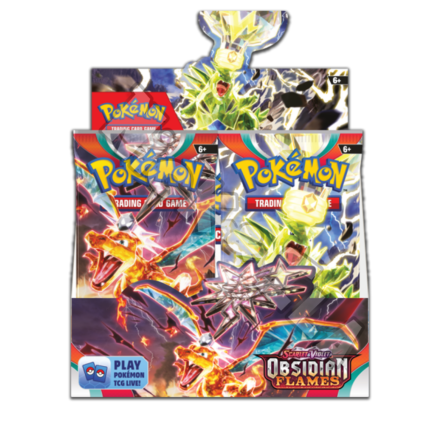 Pokemon BoosterBox 36 bustine - Ossidiana Infuocata "Scarlatto & Violetto" ITA🇮🇹