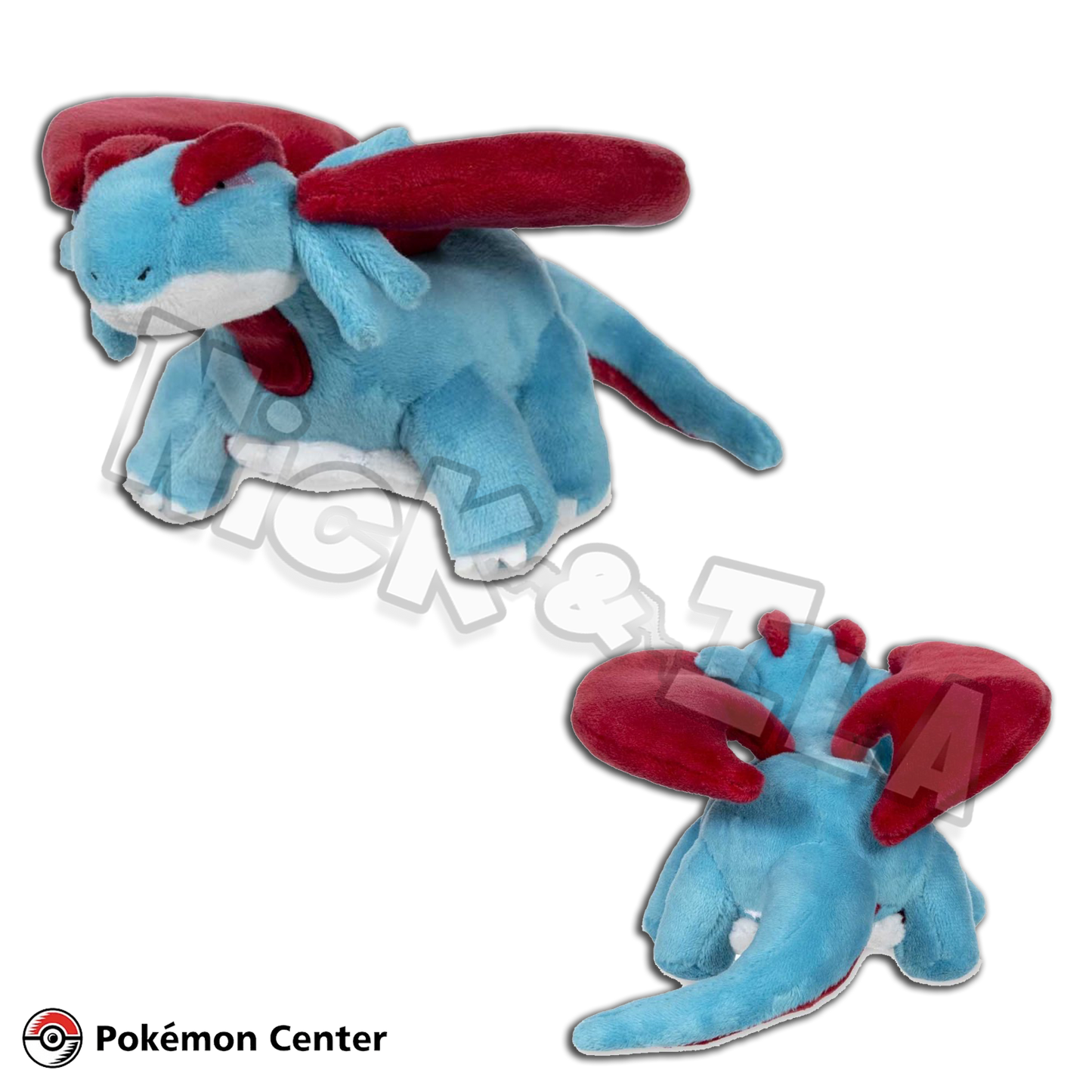 Pokémon Center: SALAMENCE 🐉 - Sitting Cuties peluche