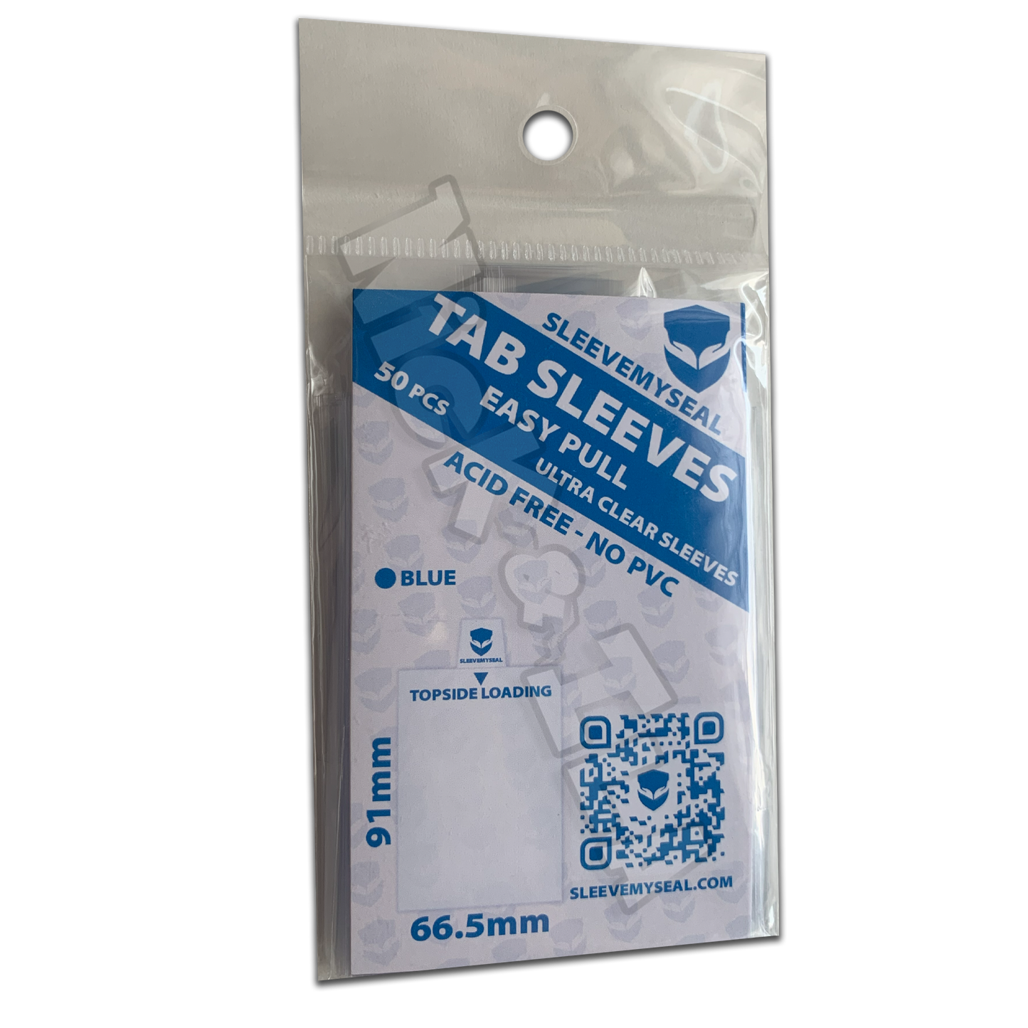 Sleeve TAB REGULAR -Extraclear- (66.5x91mm) 50pz