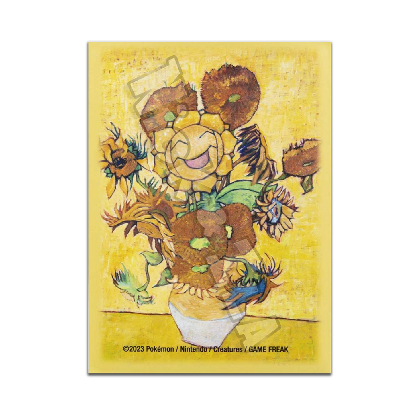 Sleeve x 65pz Pokémon Center × Van Gogh Museum: Sunflora ispirato ai Girasoli