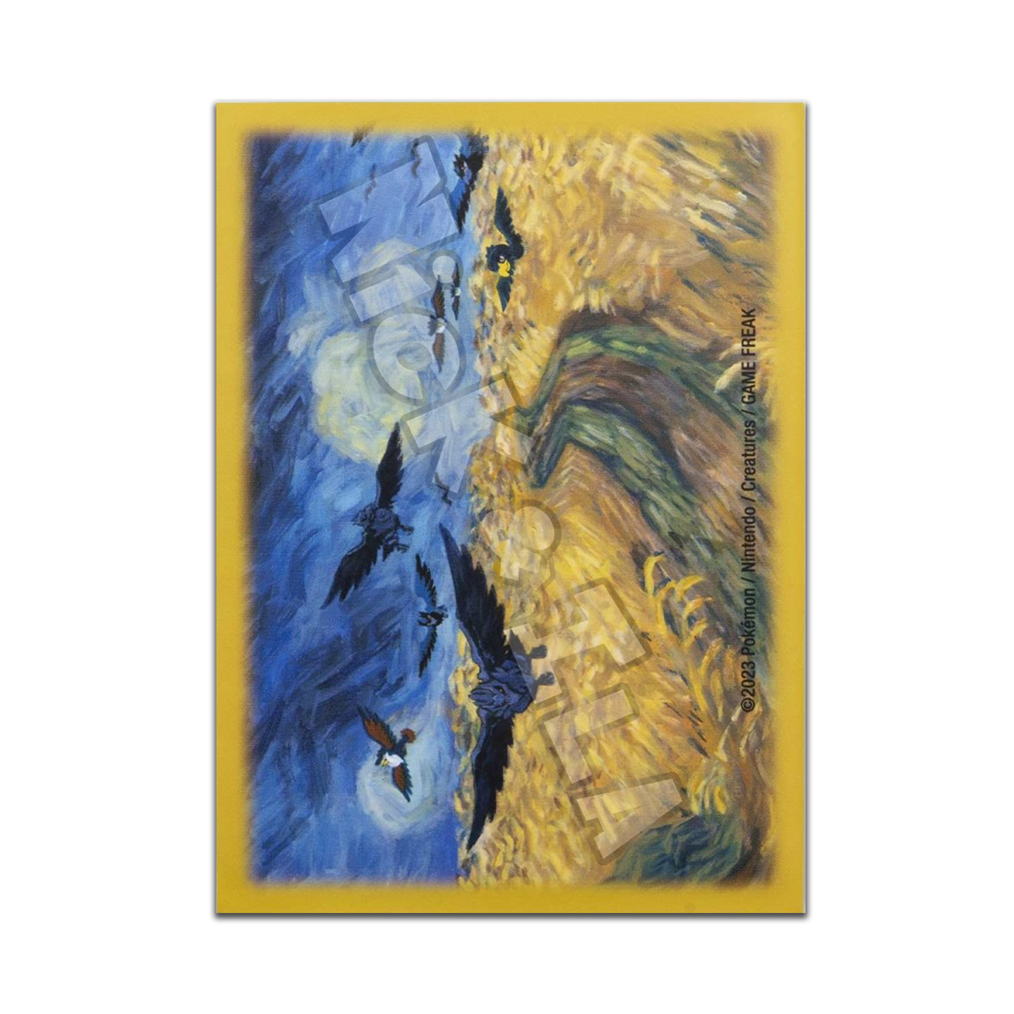 Sleeve x 65pz Pokémon Center × Van Gogh Museum: Corviknight Ispirato da Campo di grano con corvi