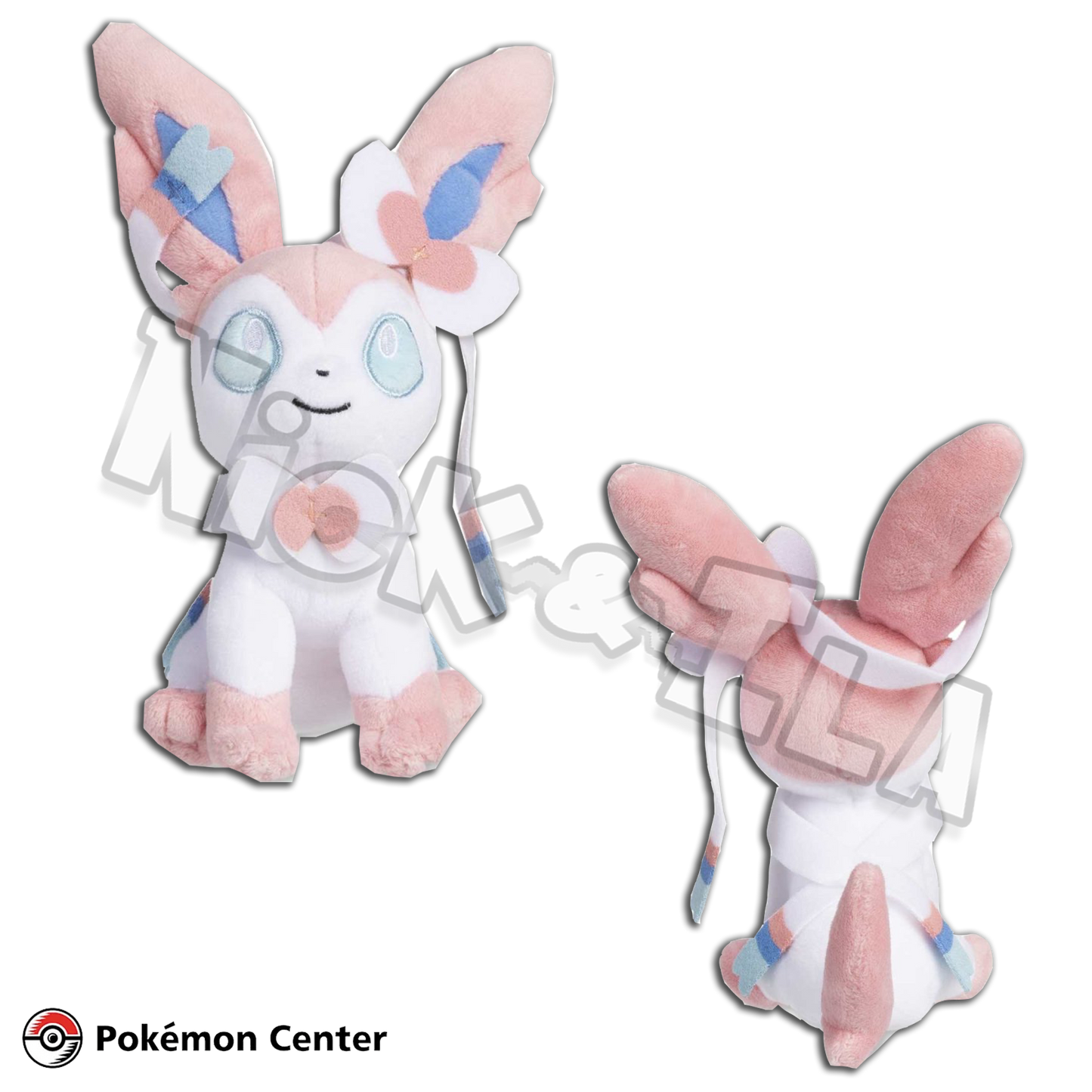 Pokémon Center: SYLVEON 🎀 - Sitting Cuties peluche