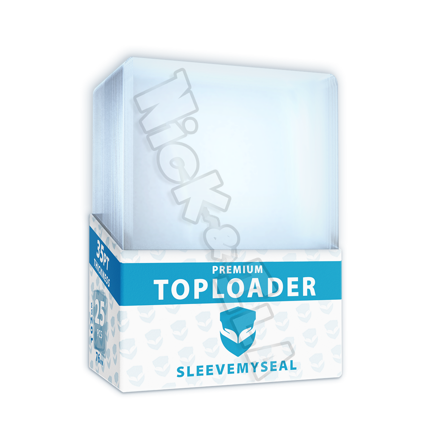 TOPloader regular - Quality premium con film protettivo - extrachiari - 25pz