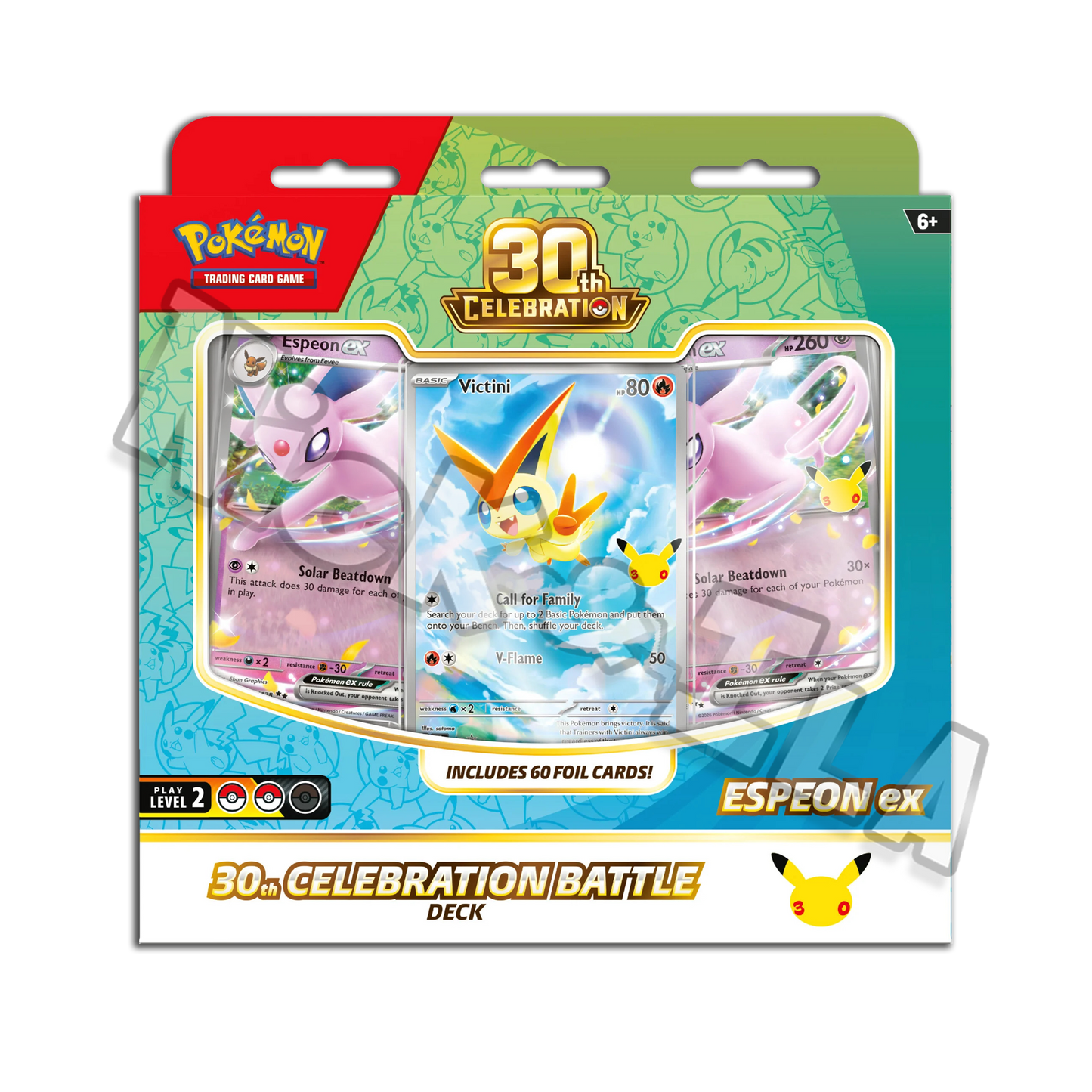 Pokemon: Mazzi Lotte - 30TH ANNIVERSARIO - VICTINI (ITA🇮🇹) MAX 1 PER PERSONA