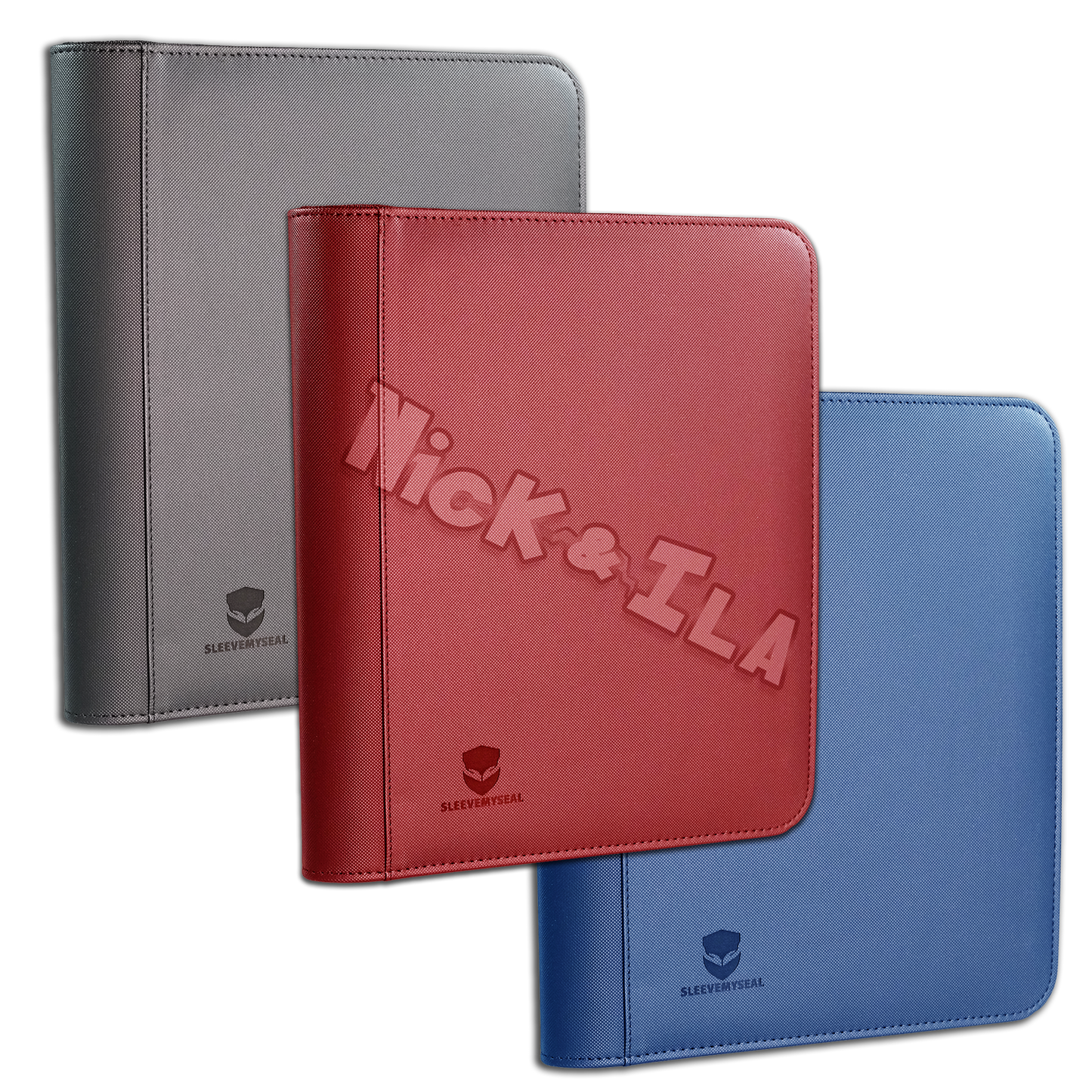 Binder raccoglitore per CARTE 2x2 tasche
