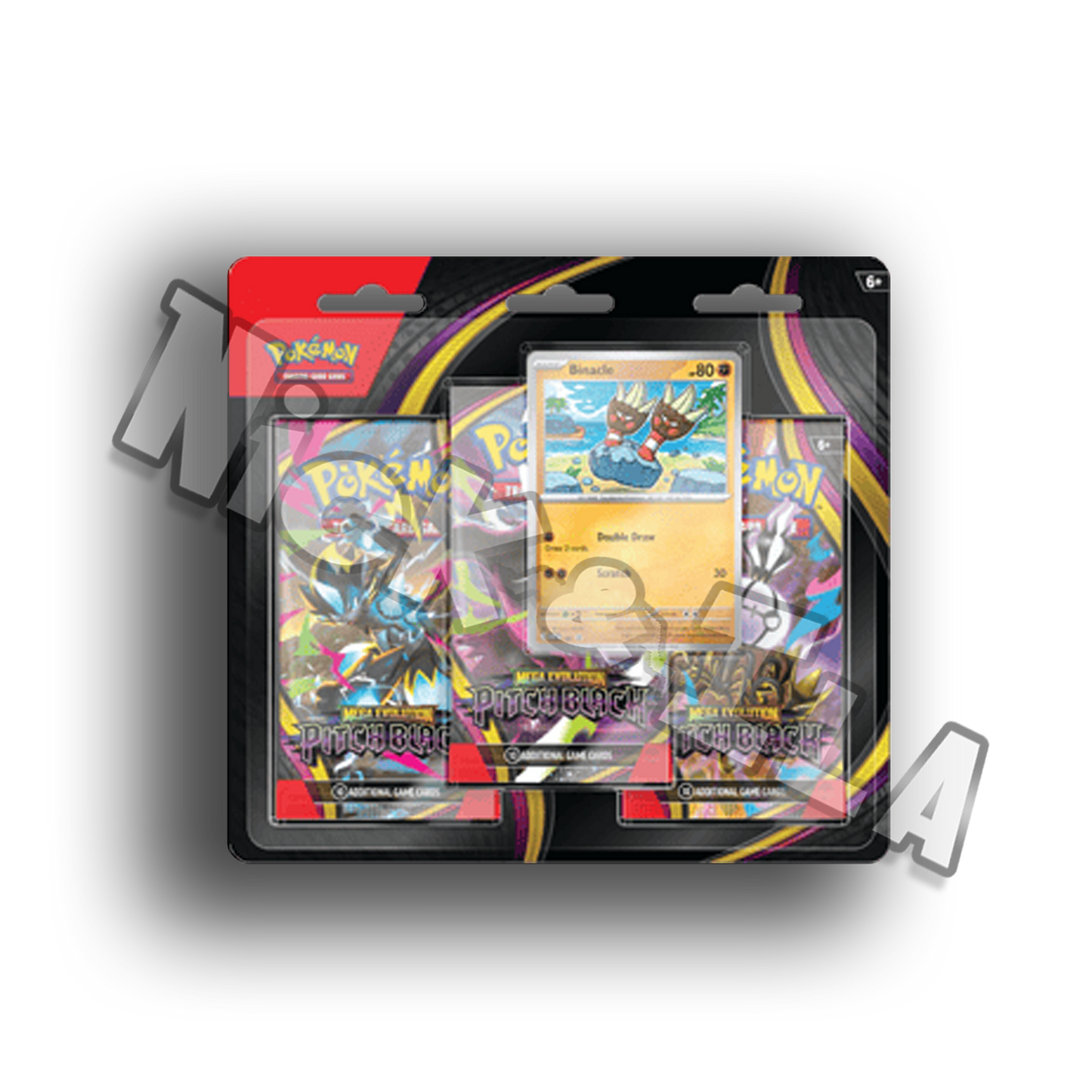 Pokemon: Blister BINACLE - Megaevoluzione - BUIO PESTO (ITA🇮🇹)