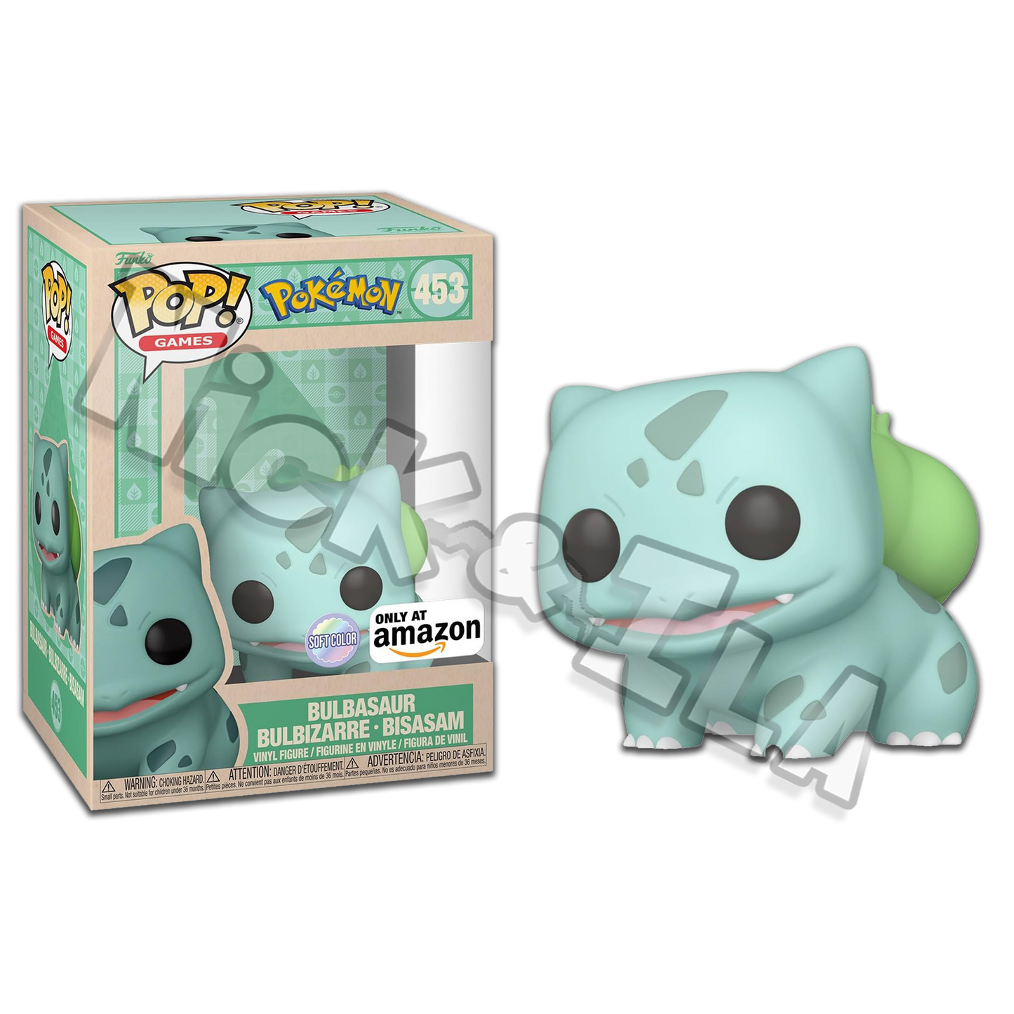 Funko POP! Pokemon: Bulbasaur (453) 🍃 Amazon USA Exclusive