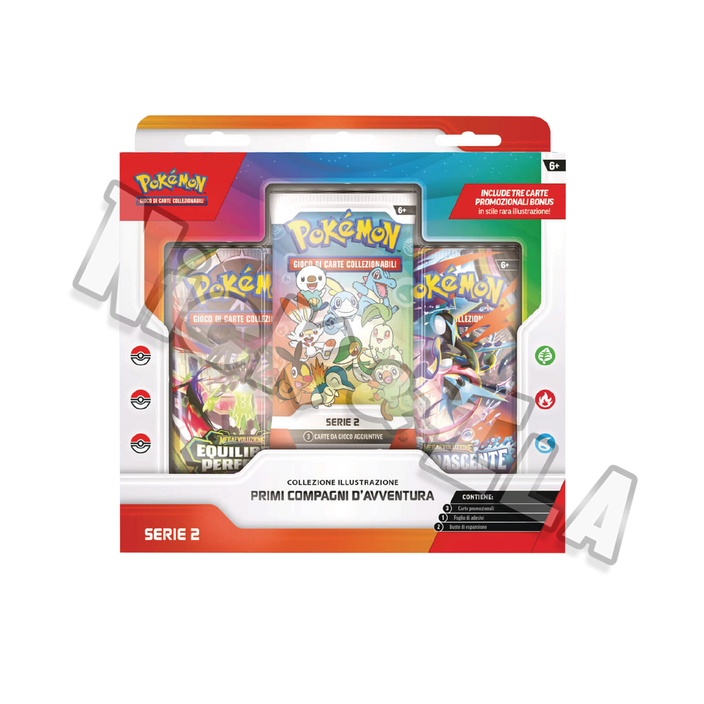 Pokemon: Collezione ILLUSTRAZIONE - PRIMI COMPAGNI D'AVVENTURA Serie 2 (ITA🇮🇹)